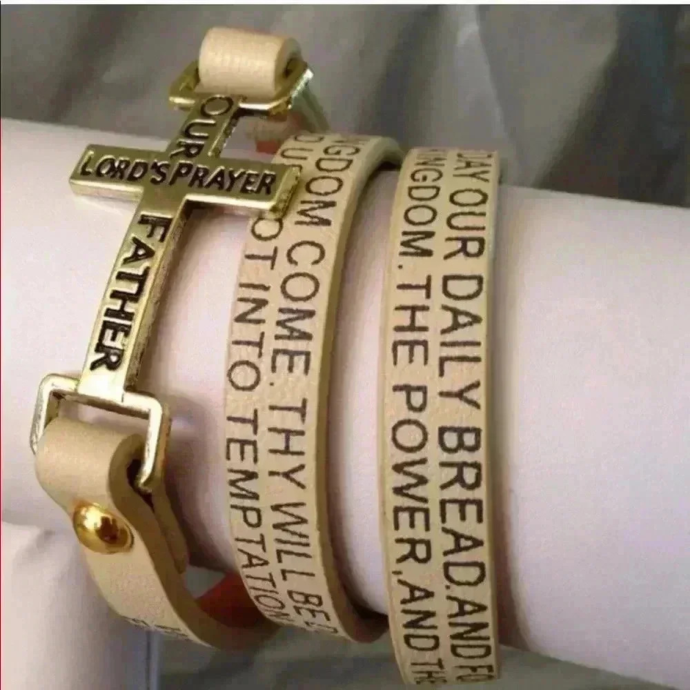 Lord’s Prayer Bracelet in Ivory
